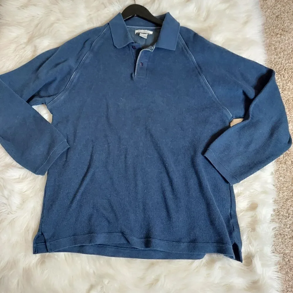 Firethorn Silver leather trim sweater